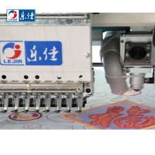 Lejia Laser cutting high speed embroidery machine